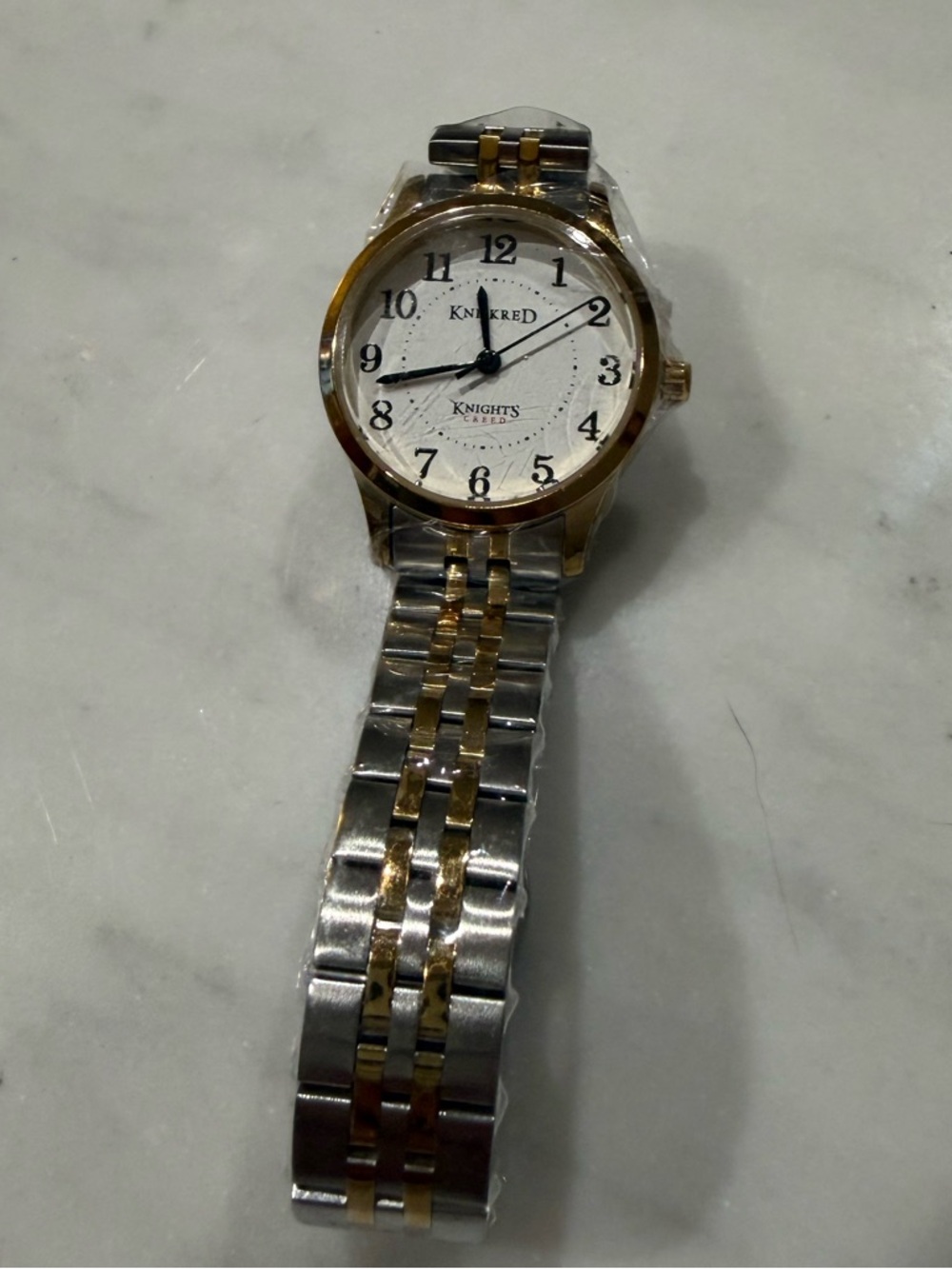 Two-Tone Women's Watch in Silver and Gold